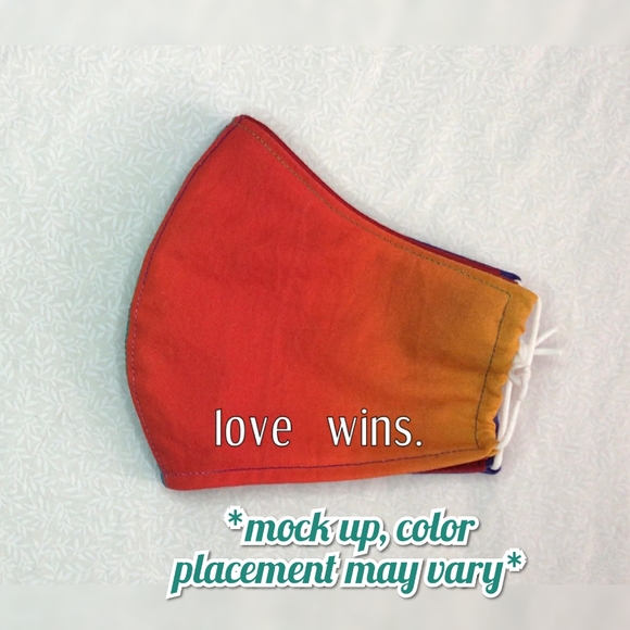 Rainbow Gradient Pride Masks! - Picture 7 of 8